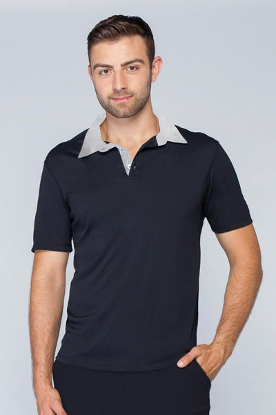 Men's Woven Collar Polo – Noel Asmar Uniforms